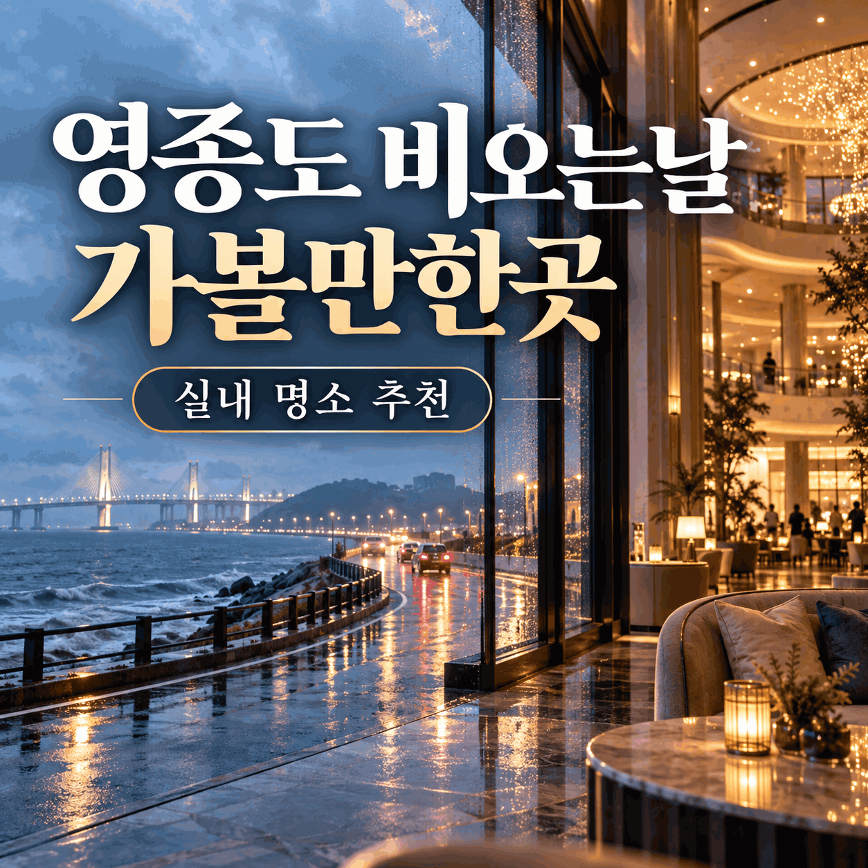 영종도 비오는날 가볼만한곳