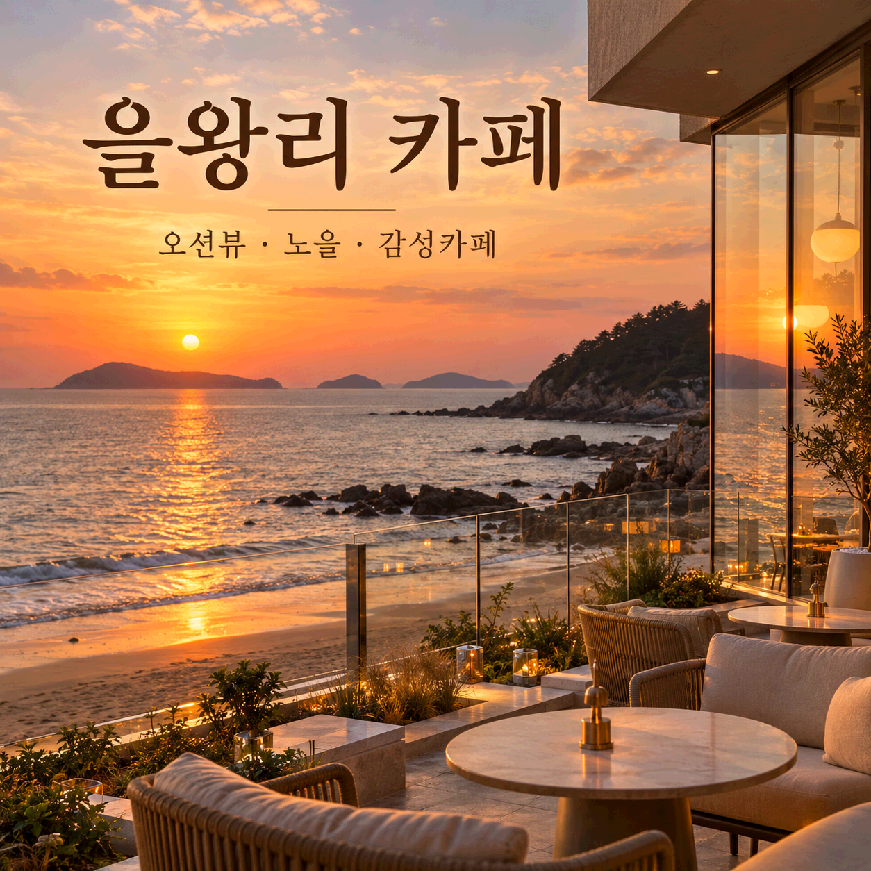 을왕리 카페