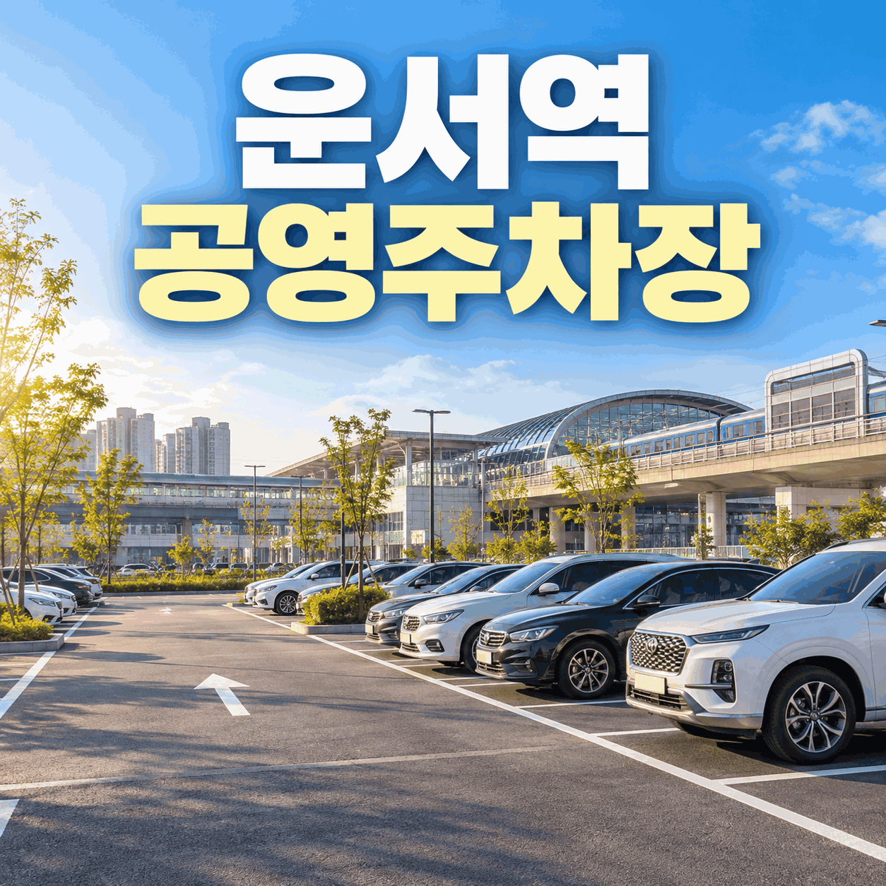 운서역 공영주차장
